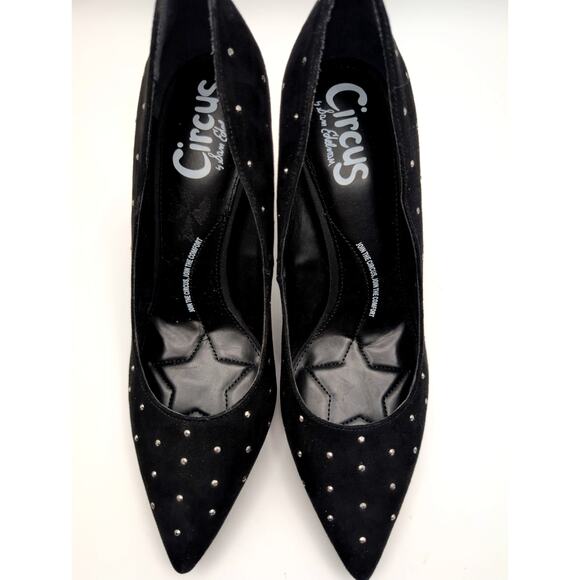 Circus by Sam Edelman| Black Studded Heels | Size 7.5 - Picture 6 of 8